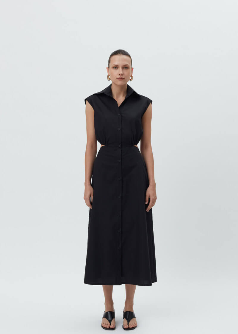 Alternative view of Black Cut Out Dress